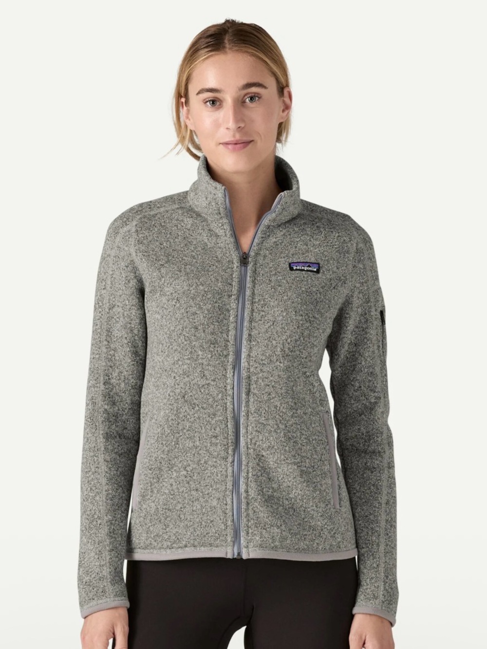 Patagonia Women's Better Sweater® Fleece Jacket in birch white XL